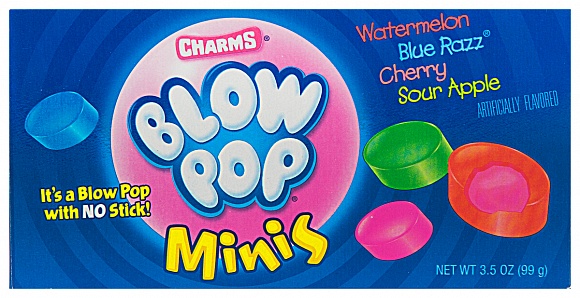 Charms Blow Pops Minis Theatre Box 99g