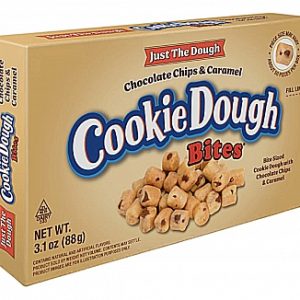 Just The Dough Cookie Dough Bites Chocolate Chips & Caramel Box 88g