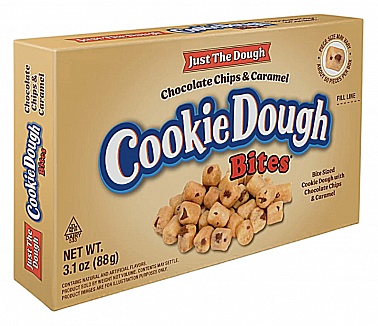 Just The Dough Cookie Dough Bites Chocolate Chips & Caramel Box 88g