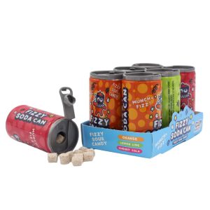 Sweet Bandit Fizzy Soda Cans 6 Pack 42g