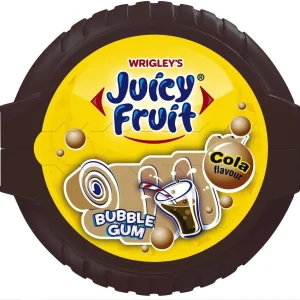 Wrigley's Juicy Fruit Bubble Tape Cola Flavour 56g