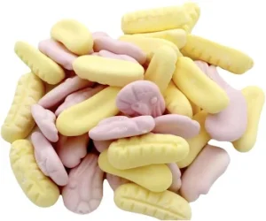 Mini Foam Shrimp & Bananas Sweet Tub 100g
